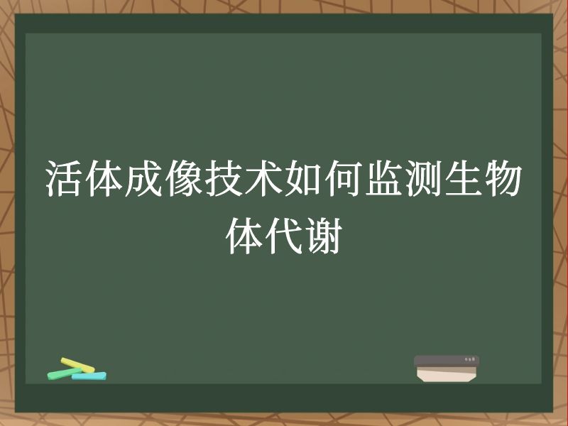 活體成像技術(shù)如何監(jiān)測(cè)生物體代謝