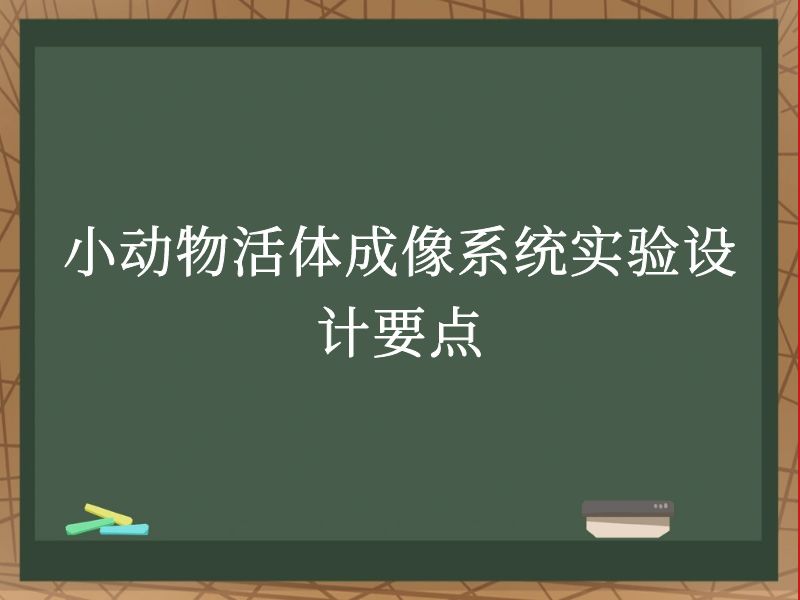 小動(dòng)物活體成像系統(tǒng)實(shí)驗(yàn)設(shè)計(jì)要點(diǎn)